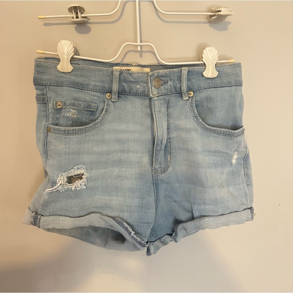 Garage jean shorts